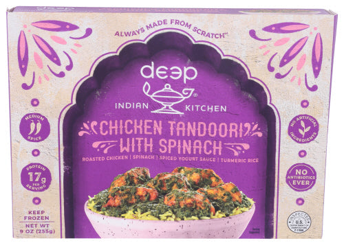 Deep Indian Kitchen Chicken Spinach Tikka