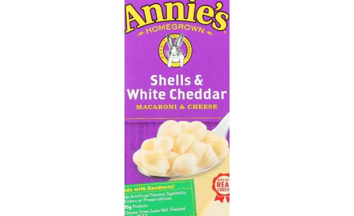 Annie's Macaroni & Cheese, Organic, Shells & White Cheddar