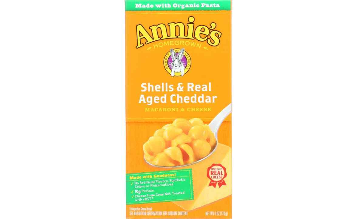 Annie's Shells & White Cheddar Mac & Cheese, 6 oz