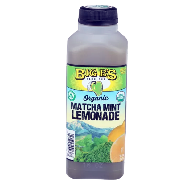 Big Bs Organic Matcha Mint Lemonade