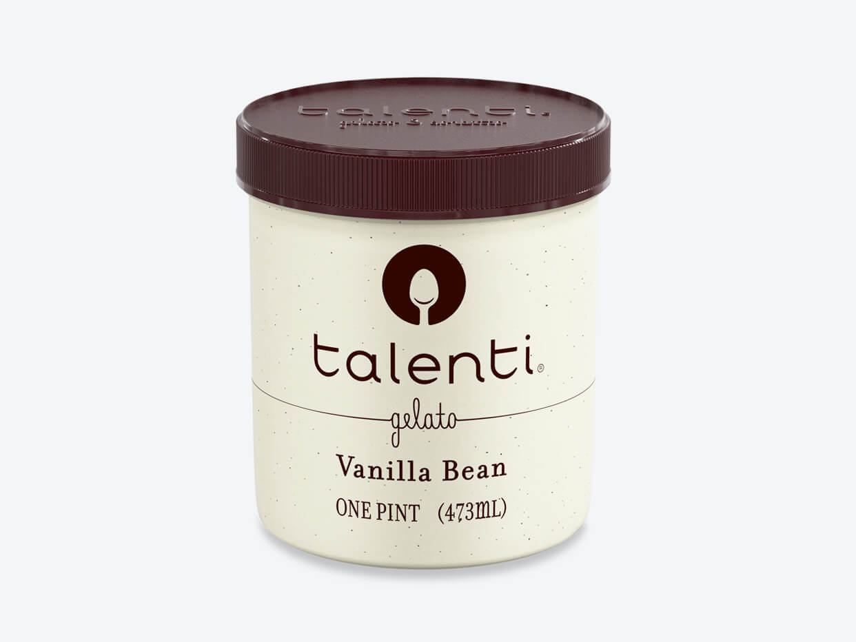 Talenti gelato e sorbetto Tahitian Vanilla Bean Gelato, 1 pint