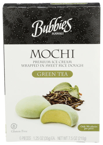 Bubbies Green Tea Mochi