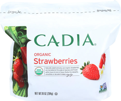 Cadia Fruit Strawberries Org 10 oz