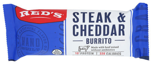 Reds Burrito Steak & Cheese