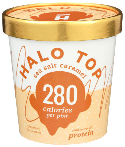 Halo Top Ice Cream Sea Salt Caramel