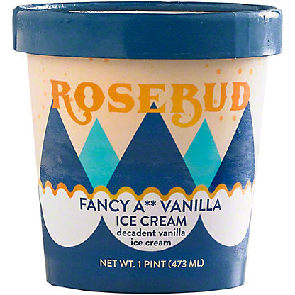 Rosebud Fancy A** Vanilla Ice Cream